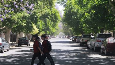 A pesar del viento las clases son normales en todos los niveles y modalidades