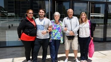 ¡Se le dio! La abuela de 100 años cumplió su sueño y conoció San Juan