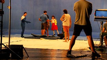 En fotos y videos: toda la intimidad del rodaje de la FNS