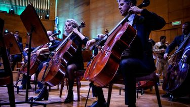 Con tango, folclore y la presencia del vicegobernador, se celebró la Gala Patria en el Auditorio Juan Victoria