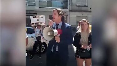 Eduardo Cáceres apoyó a condenados por la violación grupal de una joven de 17 años