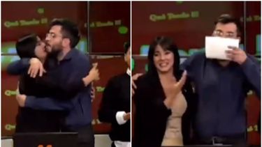 El blooper de dos conocidos sanjuaninos de la TV: casi se chapan