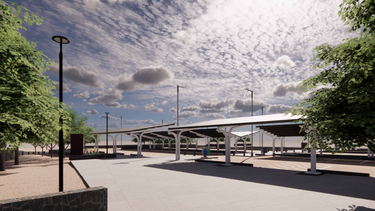Modernización de la Difunta Correa a full: ahora toca construir un megaestacionamiento
