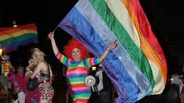 Mirá todo el color de lo que fue la VI Marcha del Orgullo Gay en San Juan