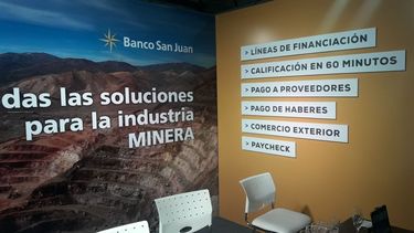 Banco San Juan dice presente en la Feria Minera en apoyo a la actividad