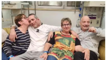 Fernando Marman y Luis Har, los argentinos rescatados de Hamas, ya están con sus familias