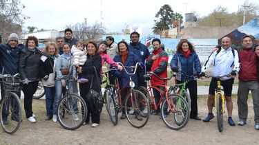 Rivadavia sigue de festejo con caminatas, bicicleteada y arte
