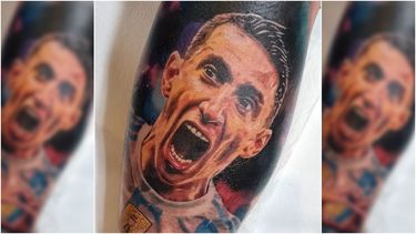 Di María, en la piel de un sanjuanino: el tatuaje ganador que le encantó a Fideo y el deseo de la firma