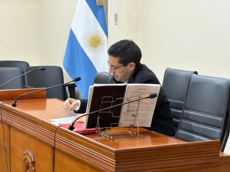 El juez de garantías Federico Rodríguez. El juez de garantías Federico Rodríguez.