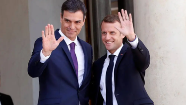 Pedro Sánchez y Emmanuel Macron