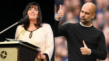 ¡De Manchester a San Juan!: mirá lo que hizo Pep Guardiola con Marcela Podda