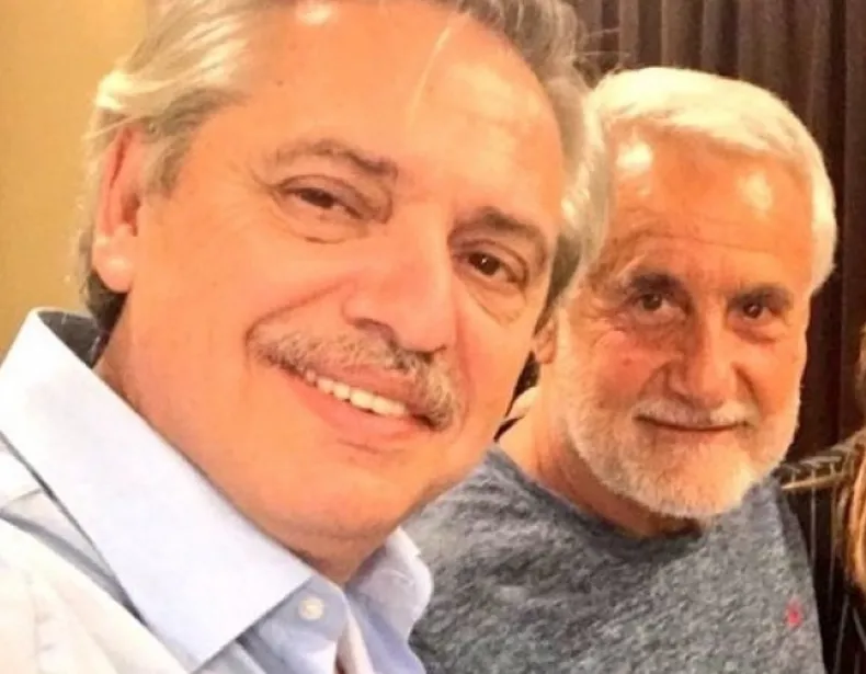 Alberto Fern&aacute;ndez y Pepe Albistur