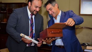 El intendente Aranda se reunió con el alcalde de Coquimbo