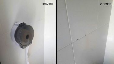 Recién estrenados, se llevaron todo de los baños del Parque de Mayo