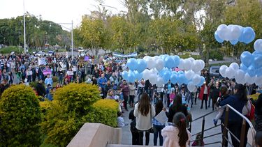 San Juan también marchó contra la despenalización del aborto