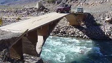 La tormenta le pegó fuerte a Calingasta