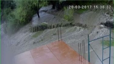 Temporal: hubo zonas afectadas por crecientes y granizo