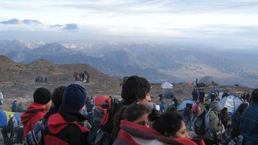 Sierras Azules, el sitio donde miles de sanjuaninos conmemoran la Pascua