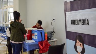 El Registro Civil de Capital contó con una jornada especial de vacunación.