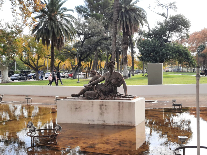 Una de las ninfas, hoy.