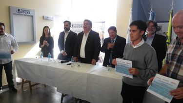 Más oportunidades: egresaron los primeros sanjuaninos capacitados por la UOCRA
