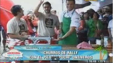 El Puchi Ontiveros visitó a los Cocineros Argentinos