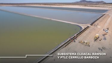 Toma área de la Planta de líquidos cloacales Cerrillo Barboza