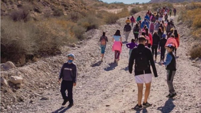 Trekking kids: sumate a la propuesta deportiva para los más chicos en Rivadavia