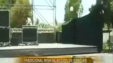 Mirá cómo se prepara Casa de Gobierno para la tradicional misa de Acción de Gracias