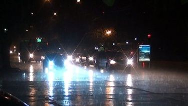 La fuerte lluvia provocó cortes de luz en el Gran San Juan