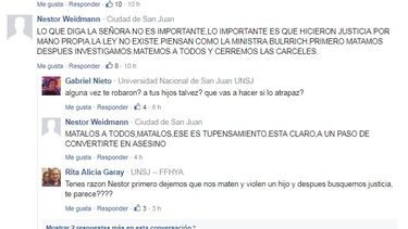 Polémica en las redes sociales por el linchamiento del pibe que robó un celular