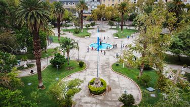 Plaza 25 de Mayo: el antes y ahora de la metamorfosis, desde arriba
