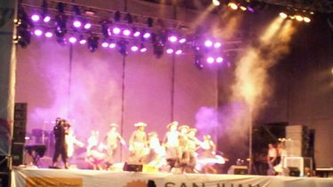 Con gran marco de público arrancó La Fiesta de Todos en Albardón