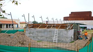 Con el 60% de las bases listas, así construyen el Puente Cívico