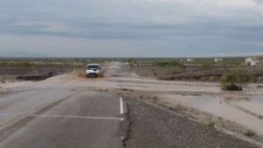 Rutas intransitables y otras con precaución por las intensas lluvias