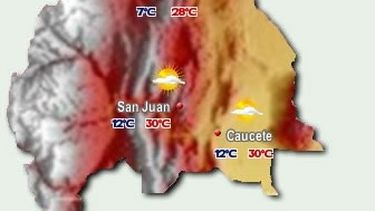 Fin se semana con calor y viento norte