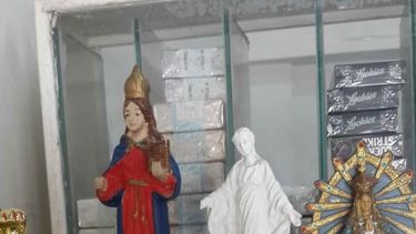 La santa que tiene sorprendida a la Terminal