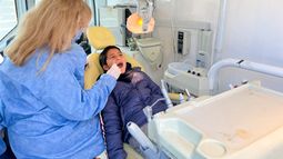 Con presencia ministerial, se realizó una campaña de salud bucal en San Martín
