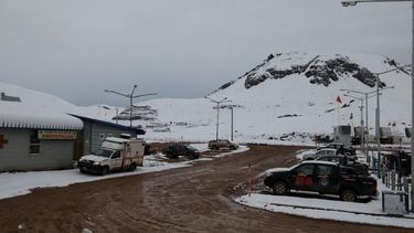 Trasladaron de urgencia y en helicóptero a un trabajador desde Veladero