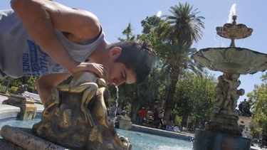 San Juan, un horno: la provincia fue la más caliente del país con 38,2º