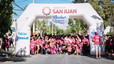 Chimbas corre contra el Cáncer de Mama