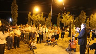 En Albardón remodelaron la plaza del paraje Tierritas