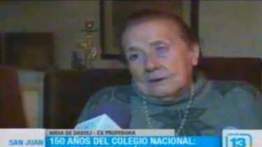 Conocé la historia de esta profe en el aniversario 150 del Colegio Nacional