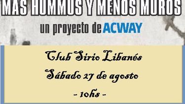 Vivir un día como palestinos con la propuesta “Más hummus y menos muros”