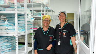 Renovaron las instalaciones de esterilización del Hospital Marcial Quiroga.