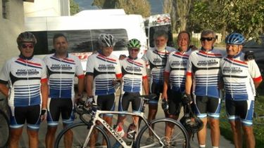 Nueve veteranos sanjuaninos cruzarán la cordillera en bicicleta