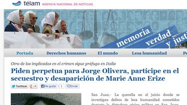 Diarios de todo el país se hacen eco de la condena a los represores