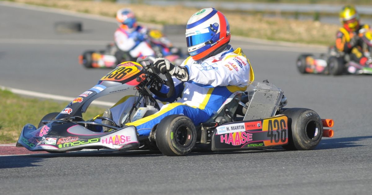 Henry Martin será el argentino representante en el karting mundial