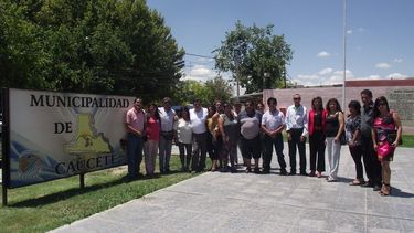 Un contingente de la comuna de La Higuera recorrió la provincia