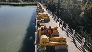 Varios barrios de San Juan, sin agua por la limpieza del Dique Ignacio de la Roza